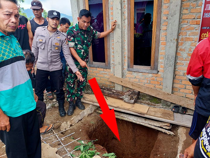 Korban meninnggal di dalam sumur