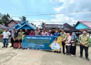 Tim Monev Pantau Pengelolaan Dana Desa di Ladang Palembang