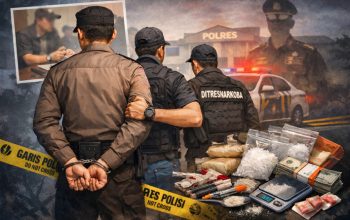 Diduga Terlibat Jaringan Narkoba, Oknum Polisi Polres Lebong Ditangkap